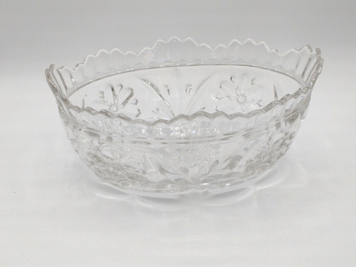 Vintage heavy large glass - vintage,