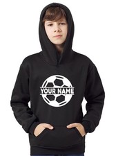 Personalised footballer Hoodie