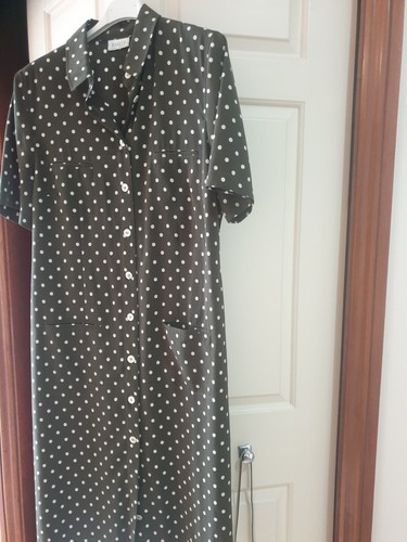 Basler polko dot sage green - polko, green/