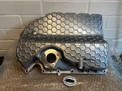 Aluminium oil sump inc - inc, plug