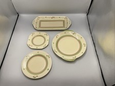 Vintage Art Deco Wedgwood 814269 Lot 2 Side Plates, Cake Plate , Serving Dish