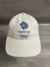 Team GB Olympics 2012 Baseball Cap Hat One Size Official White New Tags