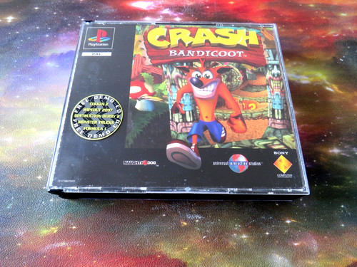 Crash bandicoot ps1 big box - box,