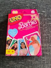 UNO Barbie The Movie Card Game