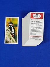 Carreras Craven Black Cat BRITISH BIRDS - Full set 50 Loose