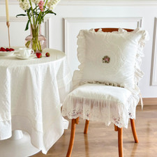 Lace Floral Embroidered Cotton