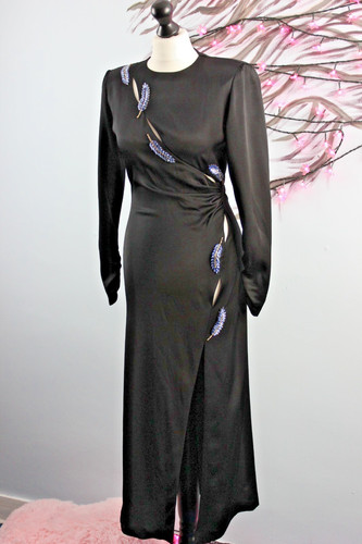 Zara lbd blue - lbd, feather