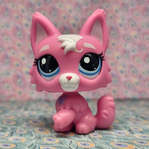 Lps littlest pet shop - wolf, cat