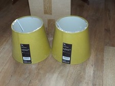 2 x Habitat Tipp Lamp Shades