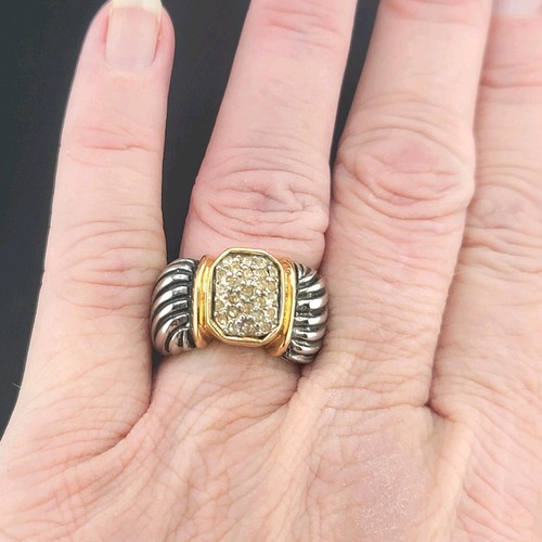 Vtg ring clear - 7,