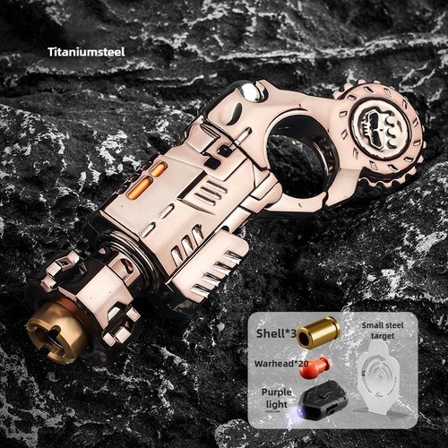 Metal fidget toy - metal, gun