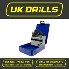 21PC PIECE HSS DRILL BIT SET