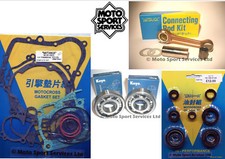 Yamaha YZ 125 2001 Mitaka Bottom End Engine Rebuild Kit Rod Mains Gasket Seal 