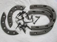 British Army:"AMMO BOOT HEEL & TOE PLATES" (With Fixing Nails/Screws, Sizes 11+)