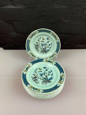8 x Calyx Ware Adams Ming Toi Tea / Side Plates 6.25" Wide 2 Sets Available
