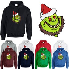 Grinch Mens Hoodie Movie
