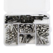 155PCS Aluminum Fairing Bolts