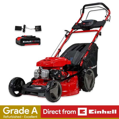 Einhell petrol lawnmower 51cm - einhell,
