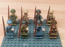 8x Assorted Lego Military