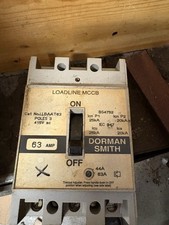 Dorman Smith Loadline MCCB 63 Amp Triple Pole 3 Phase 63A AA LLBAAT63 TYPE AA
