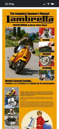 Lambretta sticky - lambretta, sticky’s
