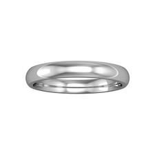 Platinum Jewelco London 3mm