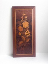 Vintage Marquetry Wall Panel