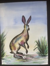 Original Art canvas 12x16"