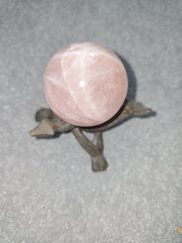 Natural rose quartz crystal - natural,