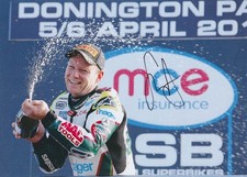 Signed Shane "Shakey" Byrne Photo BSB/SBK