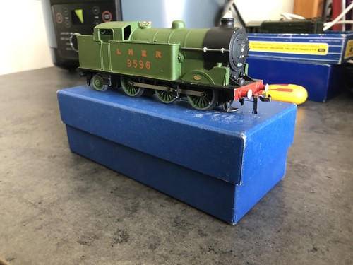 Hornby dublo edl7 lner green - dublo,