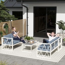4 Piece L Shaped Garden