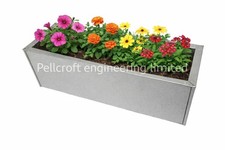 Galvanised rectangular trough - rectangular,