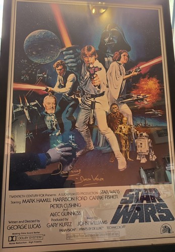 Dave prowse signed new hope - dave, a