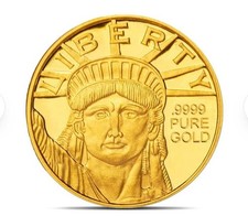 Lady Liberty 1/100th oz .9999