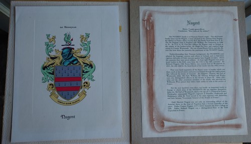 Nugent family crest - nugent,