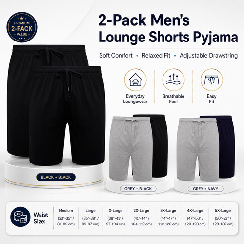 Mens lounge shorts pyjama - mens,