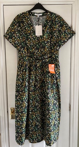 Bennett floral black green - lk,