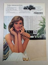 President CB Radio Original 1977 Paper Magazine Advert