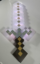 Minecraft Sword 21" Toy Light Sound Effects Colour Changing Official Mattel 2017