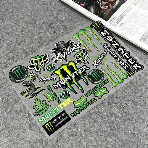 Stickers for helmet moto - stickers,