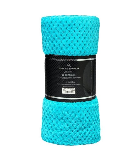 Luxury popcorn waffle blanket - waffle,