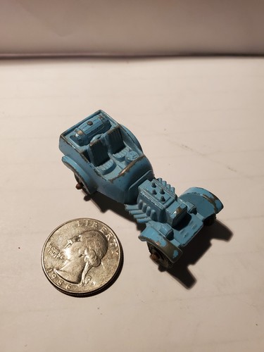 Vintage tootsie toy light blue - toy,