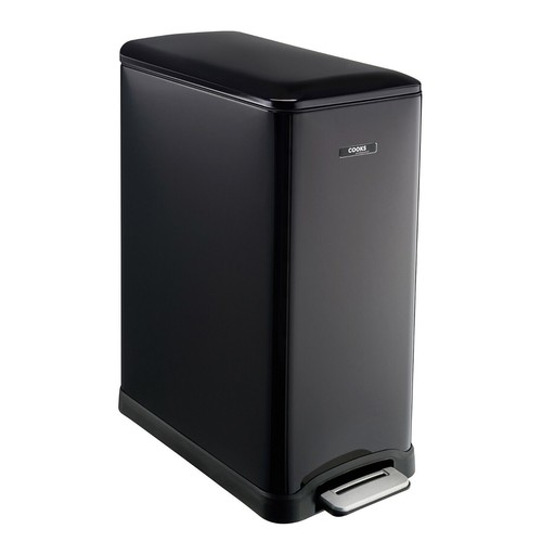Slimline recycling pedal bin - slimline,