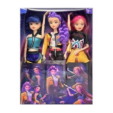 3Pack Cosplay K-pop Demon Hunters Dolls Joint Moveable Collectible Figure Toy DD