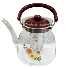 1400ml Glass Teapot Kettle