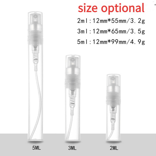 3ml clear plastic - plastic, spray