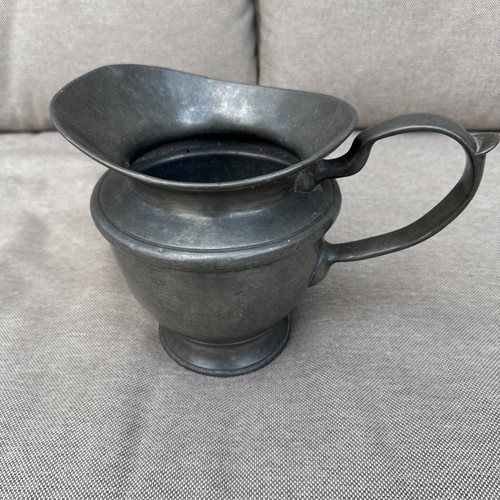 Vintage large pewter jug - vintage,