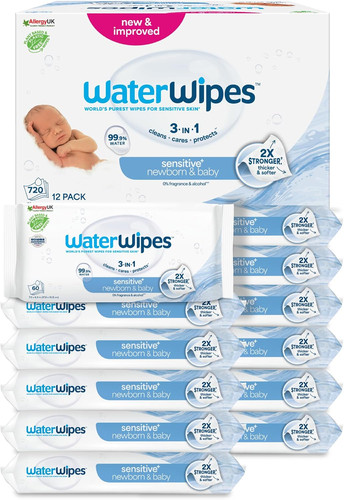 Waterwipes sensitive newborn - waterwipes,