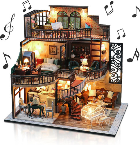 Diy miniature dolls house - diy, kit